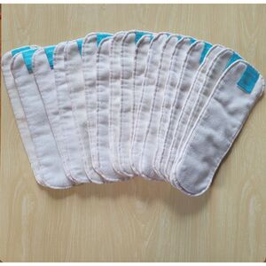 Charlie Banana Lot 17 OS Medium / Large Cloth Diaper Inserts Microfiber Reusable